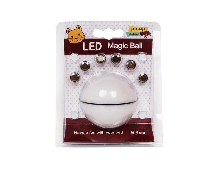 MJHOMEFINDER | The Shop: LED Laser Rolling Cat Toy Ball