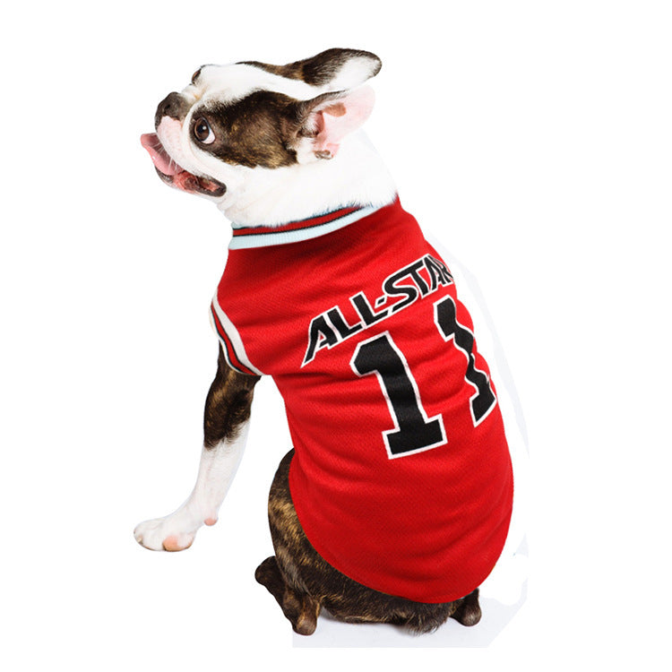 MJ's All-Star Pup” Jersey – Game Day Dog Vest