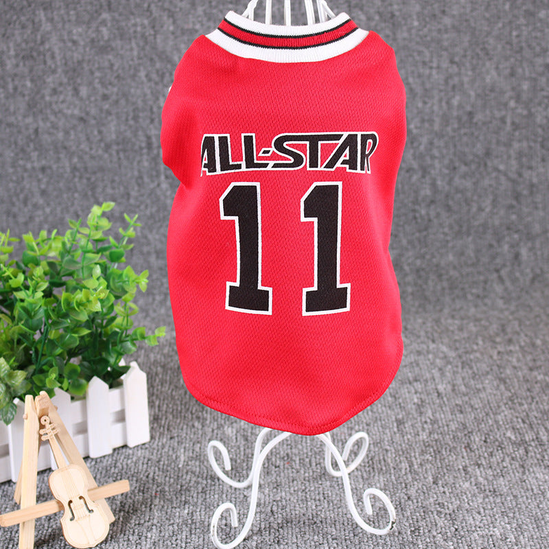MJ's All-Star Pup” Jersey – Game Day Dog Vest