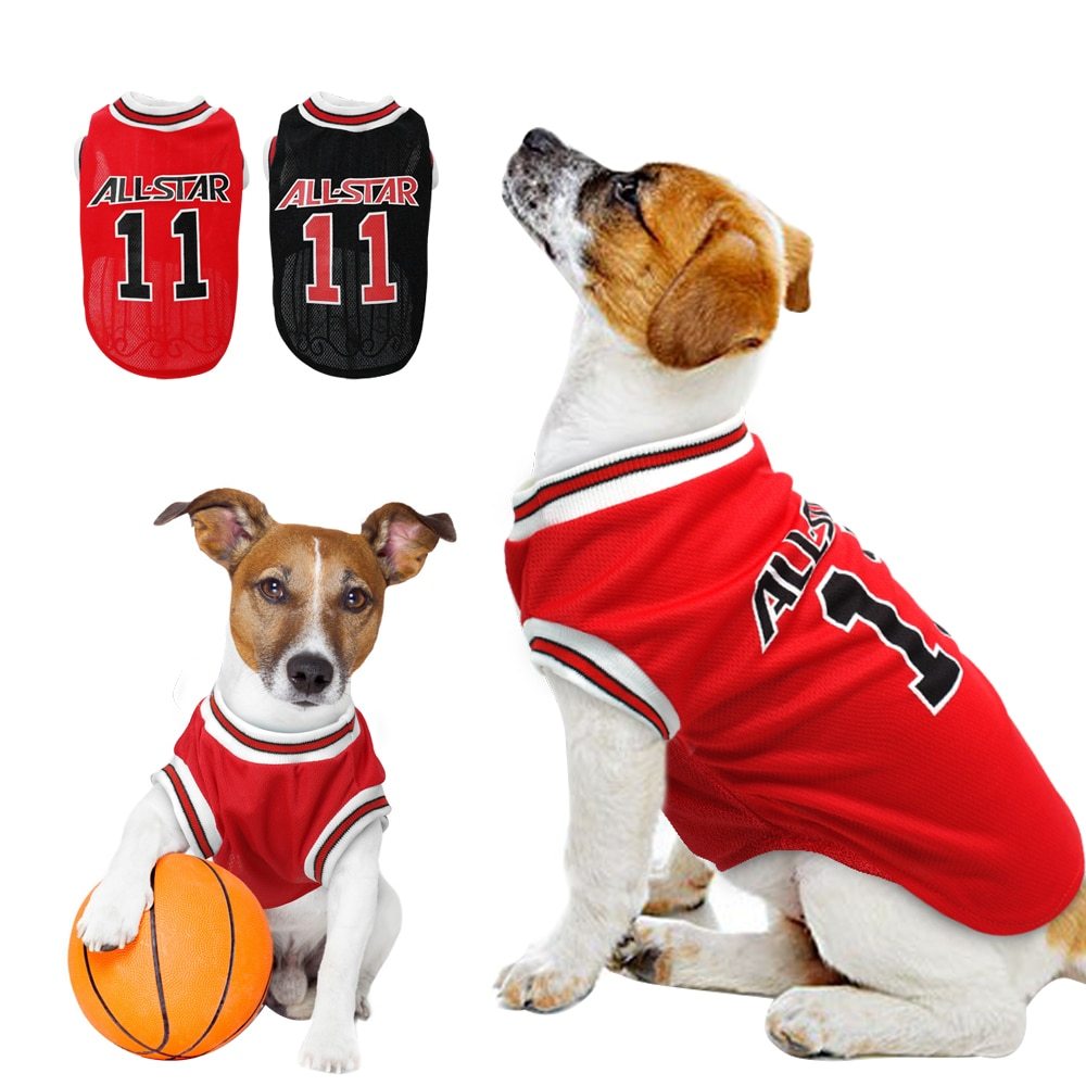 MJ's All-Star Pup” Jersey – Game Day Dog Vest