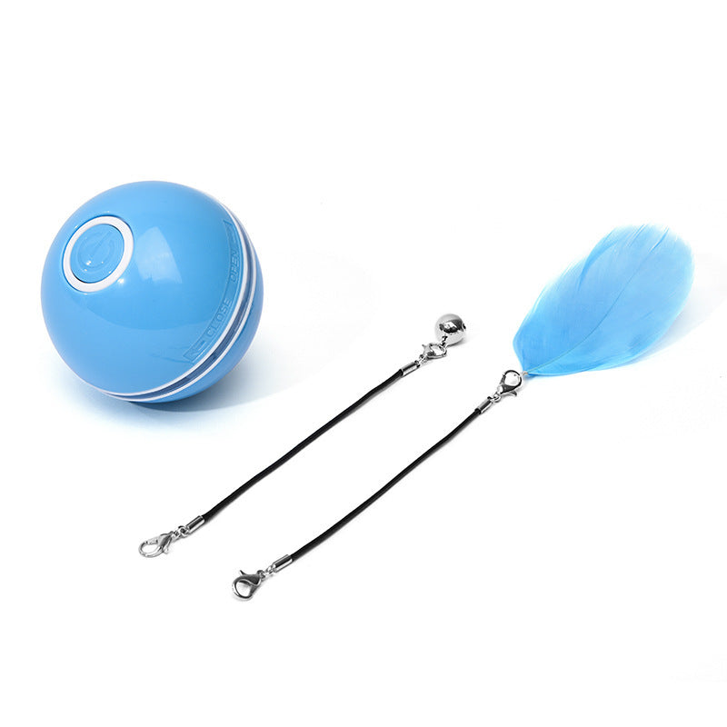 MJHOMEFINDER | The Shop: LED Laser Rolling Cat Toy Ball