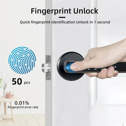 Keyless Confidence – MJHOMEFINDER Smart Fingerprint Door Lock With Lock Smart, App Control And Key Biometric Door Lock