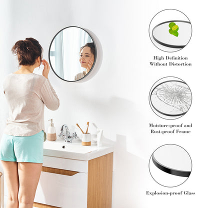 “Reflections of Success” – MJHOMEFINDER 20x30 Gold Arched Wall Mirror