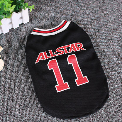 MJ's All-Star Pup” Jersey – Game Day Dog Vest