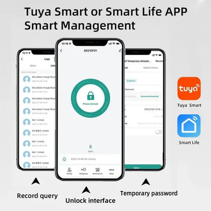 Keyless Confidence – MJHOMEFINDER Smart Fingerprint Door Lock With Lock Smart, App Control And Key Biometric Door Lock