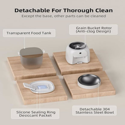 Pawfect Timing – MJHOMEFINDER Smart Pet Feeder with Camera (4L)